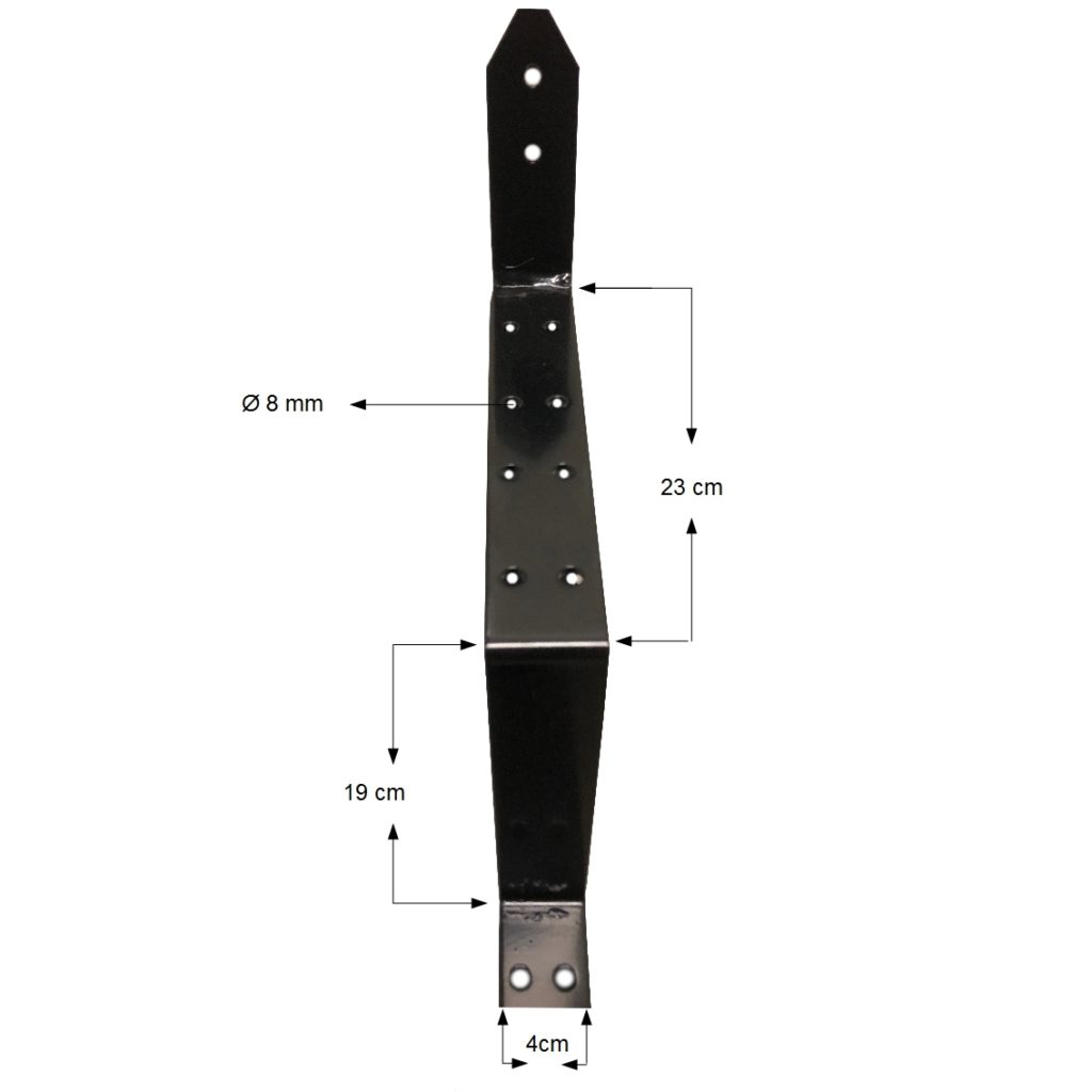 Treppenrahmen 6 stufig Geschosshöhe 110cm verzinkt SRM Design GmbH